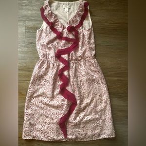 LOFT Polka Dot Dress - Size 2P